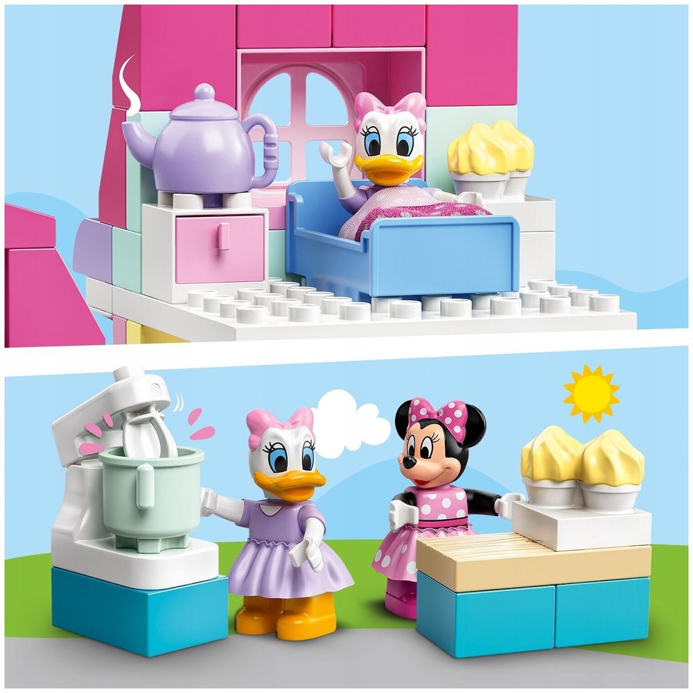 Конструктор LEGO DUPLO Disney 10942 Дом и кафе Минни