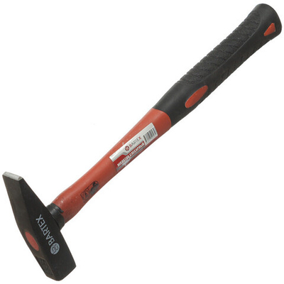 Молоток 0.2 кг, квадр.боек, рук фиберглассовая, обрезин, Bartex, B0009, шт