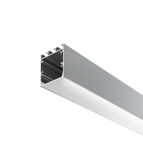 Алюминиевый профиль накладной-подвесной 35x35 (Серебро, 2 м), ALM-3535B-S-2M Led Strip alm-3535b-s-2m