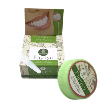 Зубная паста с экстрактом Папайи Coco Blues, 25 гр.