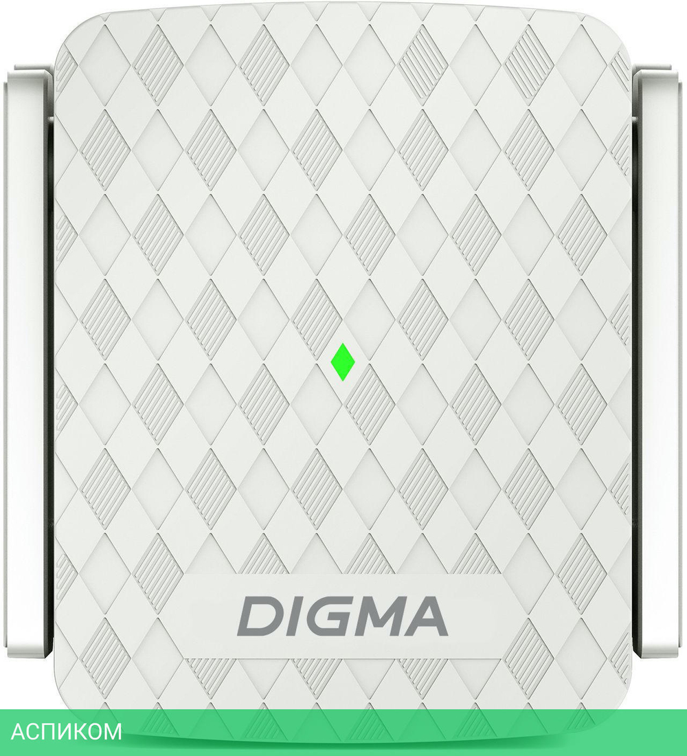 Усилитель Wi-Fi Digma D-WR400 белый