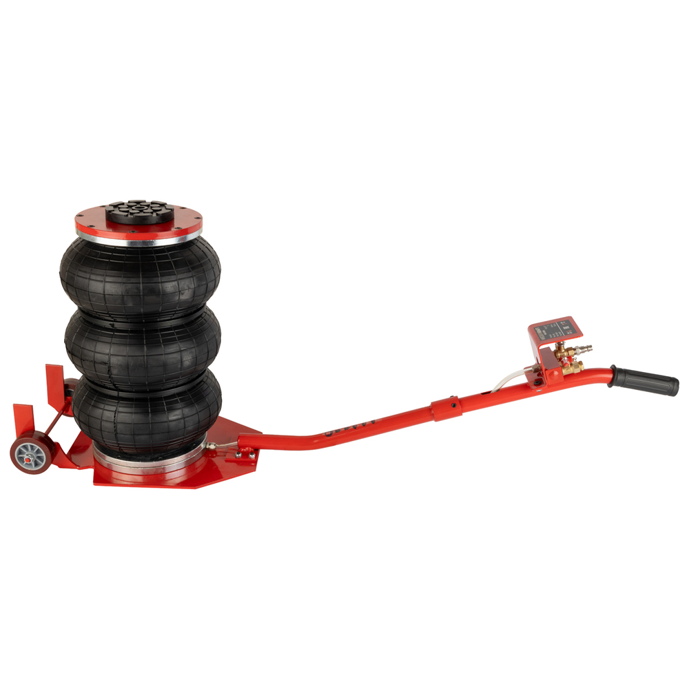 WDK-81813B Домкрат пневматический подкатной, г/п 3 т, 135-435 мм, с удлинённой рукоятью