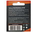 Карта памяти TESLA 64Гб microSDXC, C10/UHS-I U1 (TSLMSD064GU1)
