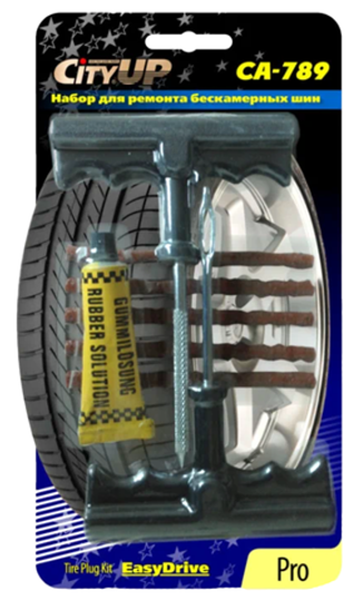 Шнурки (НАБОР) для бескамерки  СА-789 (шило +шнурки+клей)