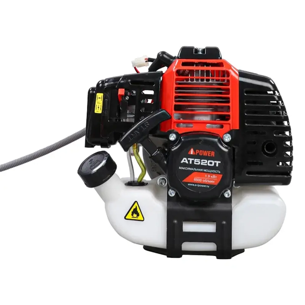 Триммер бензиновый A-iPower АТ520Т (неразборная штанга)