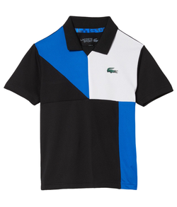 Футболка для мальчика теннисная Lacoste Boys' SPORT Colour-block Tennis Polo - blue/blue/white