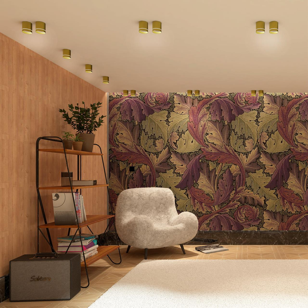 358494 OVER NT20 155 золото Накладной светодиодный светильник IP20 LED 4000K 12W 220V ARUM