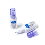 Корректирующая жидкость 2 в 1 Alingar, 12 мл, на спиртовой основе, металл. наконечник+кисть, уп. 24 шт