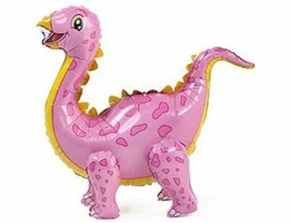 Фигура ходячая Динозавр. Стегозавр розовый