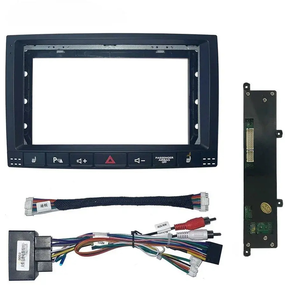 Магнитола для Volkswagen Touareg 2002-2010 - Carmedia SF-9306 QLed+2K, Android 13, TS20, CarPlay, 4G SIM-слот