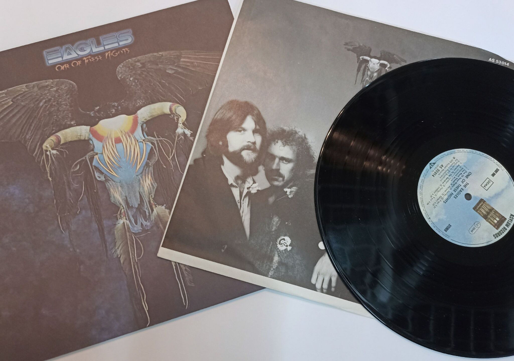 Винтажная виниловая пластинка LP Eagles One Of These Nights (Germany 1975)