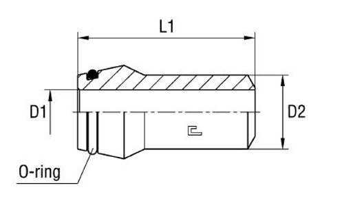 Ниппель WN DS25 25х3 (сварное)