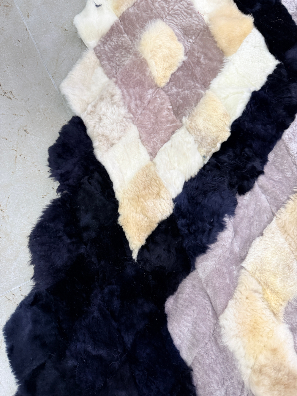 Меховой Коврик прикроватный накидка на кресло из овчины