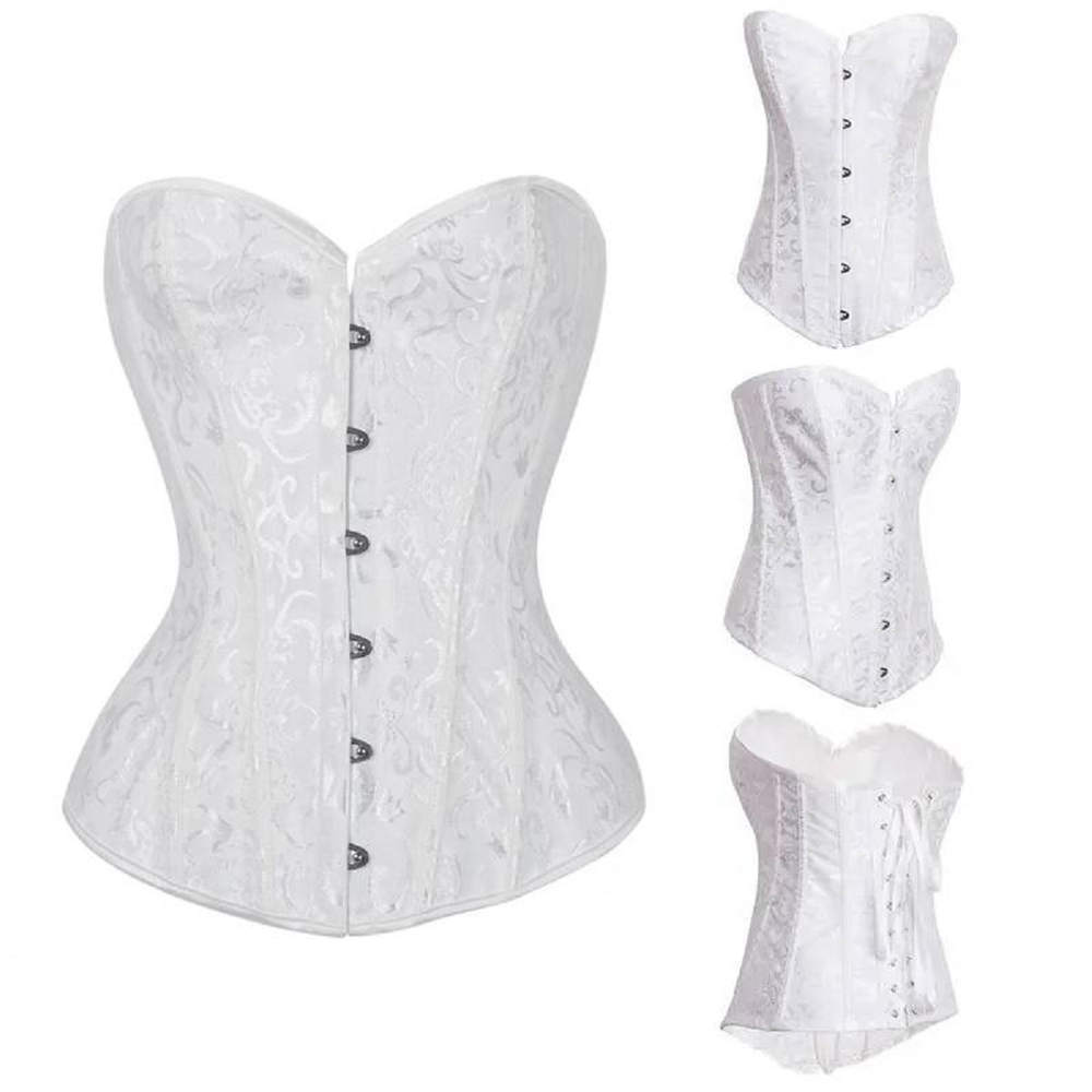 Корсет и стринги Натали белый M