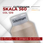 Нитки некрученые Gutermann Skala 360 (5000 метров), 1 кат. | 1218 крем-брюле