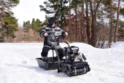 Мотобуксировщик БУРЛАК-М Немо 6.5 л.с.