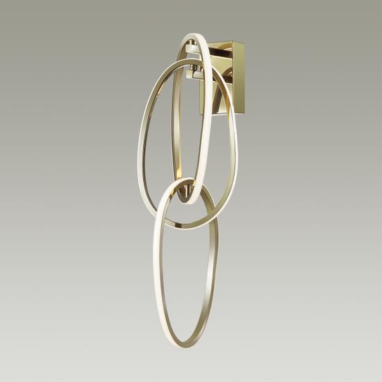 4875/33WL L-VISION ODL_EX22 95 золотой/акрил Настенный светильник LED 33W 4000K SPACE