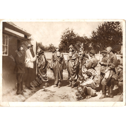 Красная армия. Занятия по химобороне. Почтовая карточка. Открытка. ИЗОГИЗ. М. 1932.