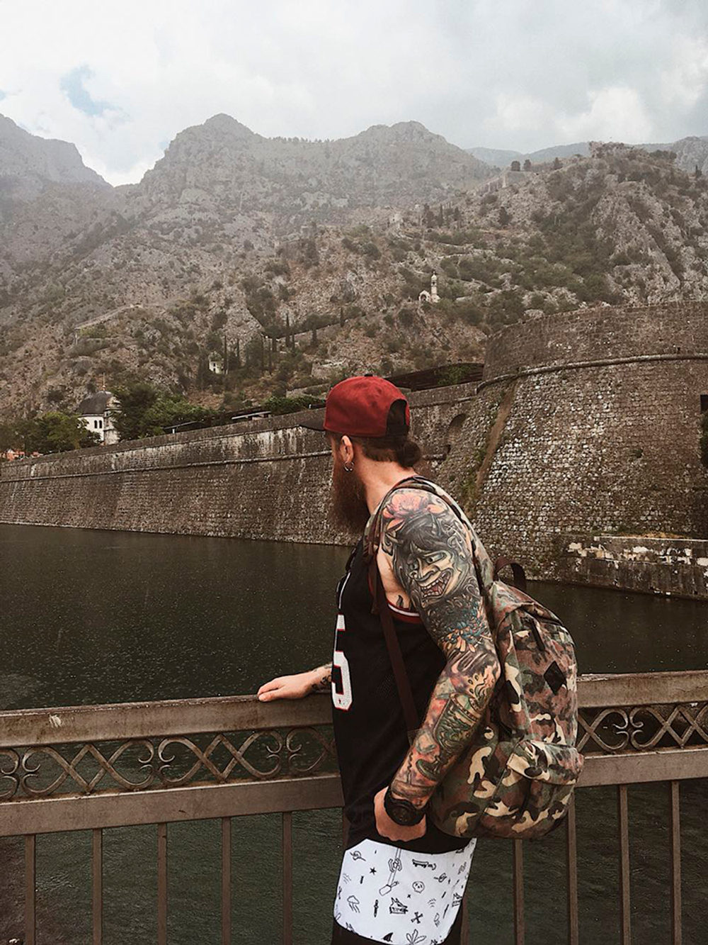 Рюкзак Woodsurf United Academy - Camp Fires 15", камуфляж, 40х30х13 см, 15 л