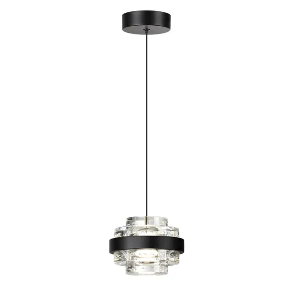 5031/6L L-VISION ODL24 000 чёрный/металл/акрил Подвес LED 6W 4000K 432лм KLOT