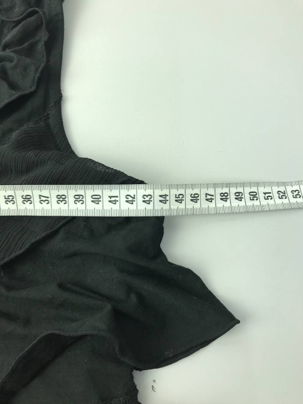 Платье с воланами 46 размер