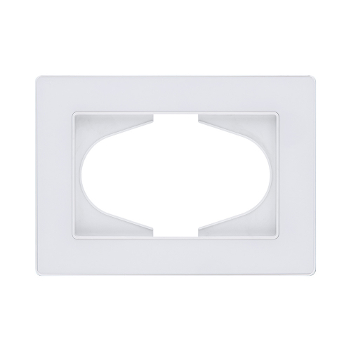 Рамка для двойной розетки, белый Kollinger Eleganz Acryl EA120WH