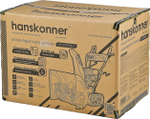 Снегоуборщик бензиновый гусеничный 7 л.с. HANSKONNER HSTG7661ELT