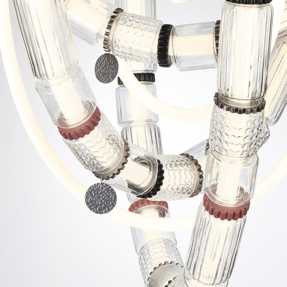 5456/80CL ODL_EX Люстра потолочная LED 80W 4000K COLLIER L-VISION