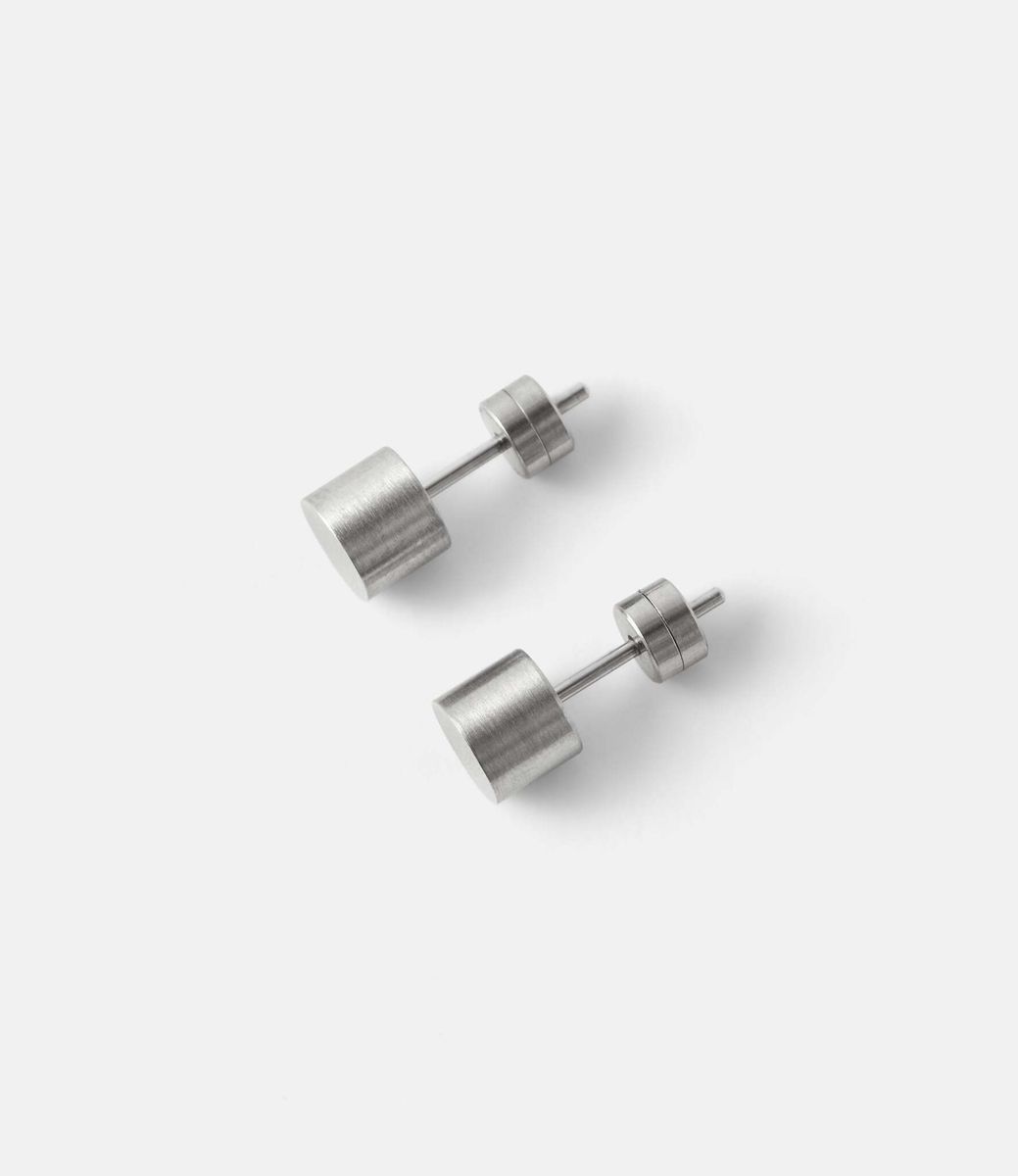 22 Studio Steel Mirror Concave — серьги из стали