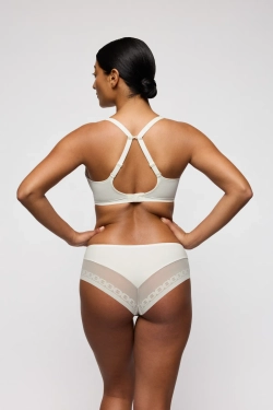 PRIMADONNA Twist Twixie Бюстгальтер с поролоновой вставкой, вырез в форме сердца, натуральный