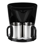 Кофеварка электрическая LEBEN 286-025 на 2чашки