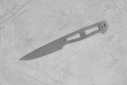 Заготовка для ножа, сталь VG-10 2,8мм. Модель "Аппарель НО100" с клинком 100мм, ТО 62-63HRC
