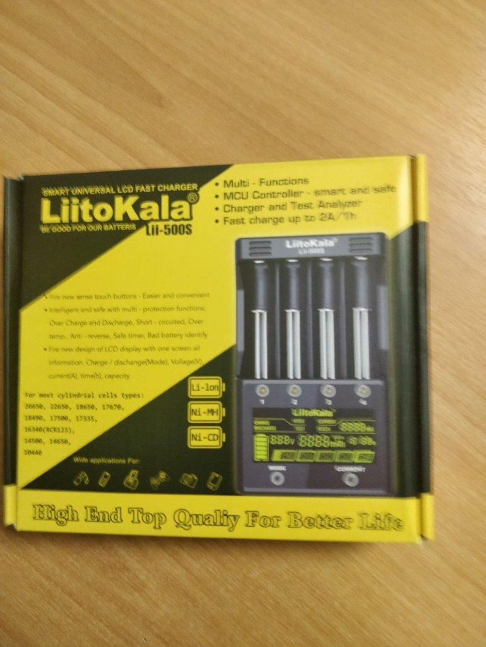 Зарядное устройство Liitokala Lii-500S