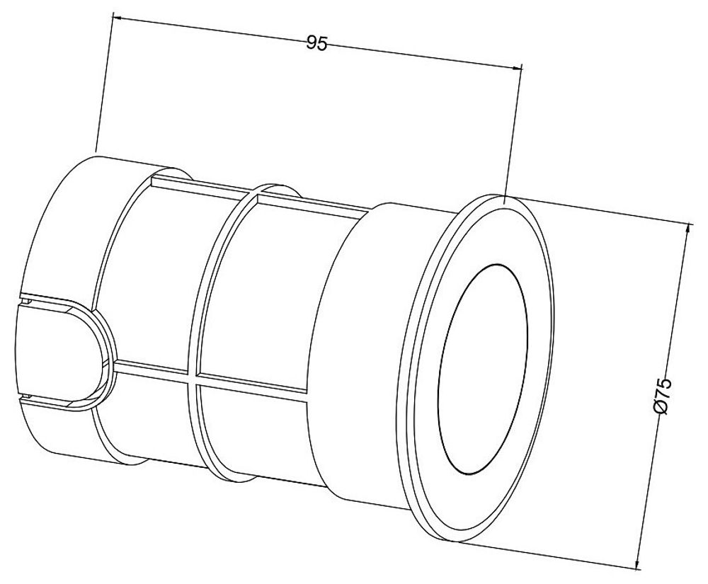 Встраиваемый в дорогу светильник Maytoni Flash O044DL-L3S3K