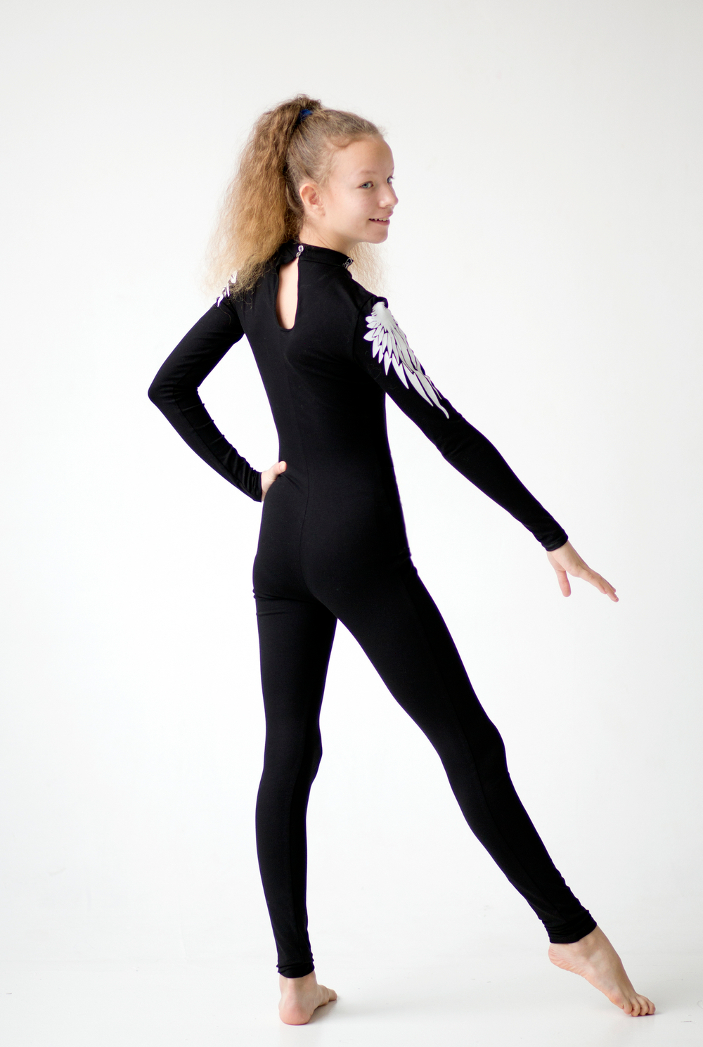 Jumpsuit "Wings" cotton with lycra