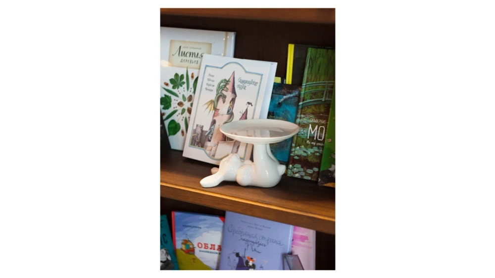 Блюдо на ножке Claystreet Мини Кролик 18 см