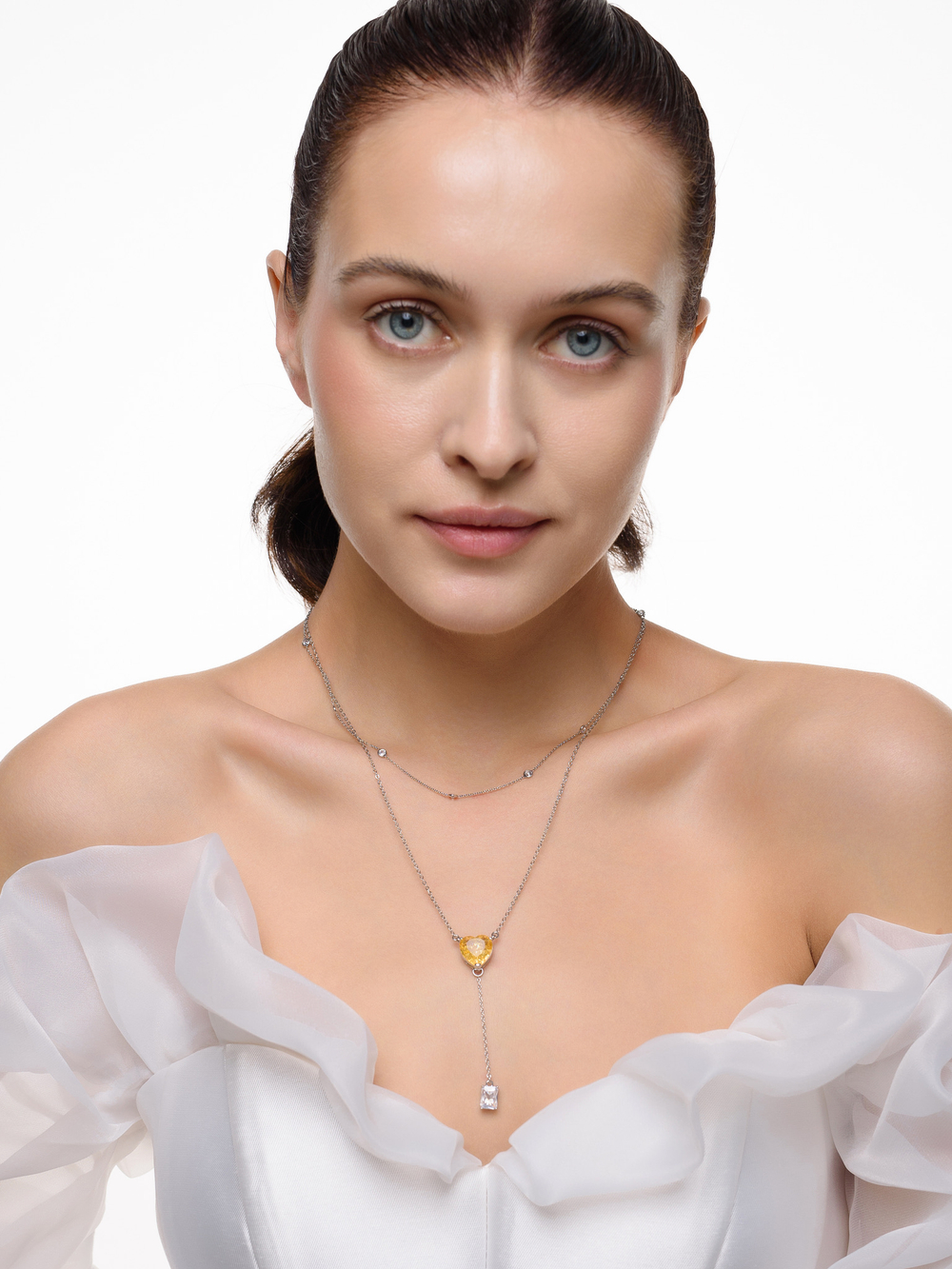 Сотуар "Yellow heart" Silver