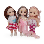 Кукла классическая 3шт 18см, пакет 3396-165