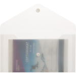 Папка-конверт на кнопке Attache, C6, 180мкм, ассорти