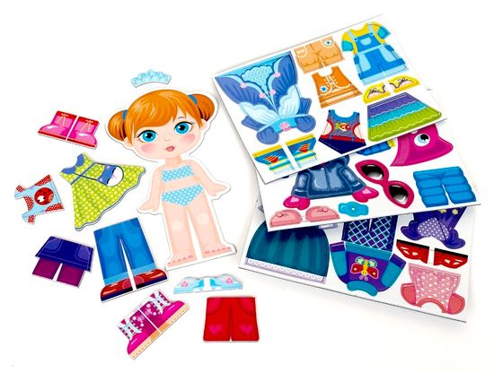 Магнитная игра «Одевашки. Лиза»