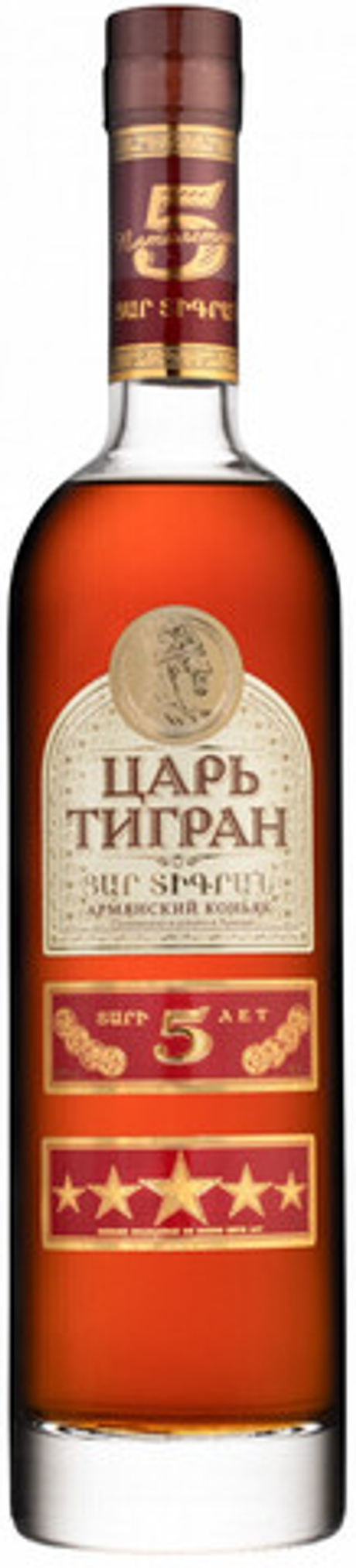 Коньяк Царь Тигран 5 лет