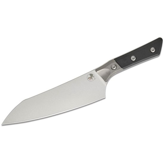 Нож кухонный Microtech Chef's Knife 3000B-10BK с клинком из стали M390MK, рукоять G10/титан