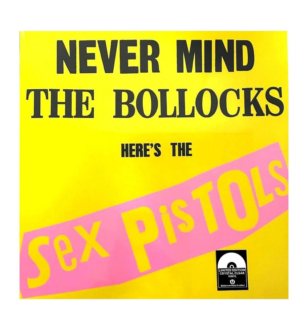 Sex Pistols. Never Mind the Bollocks, Here's The Sex Pistols (Clear, LP) Секс Пистолс. Новая запечатанная виниловая пластинка