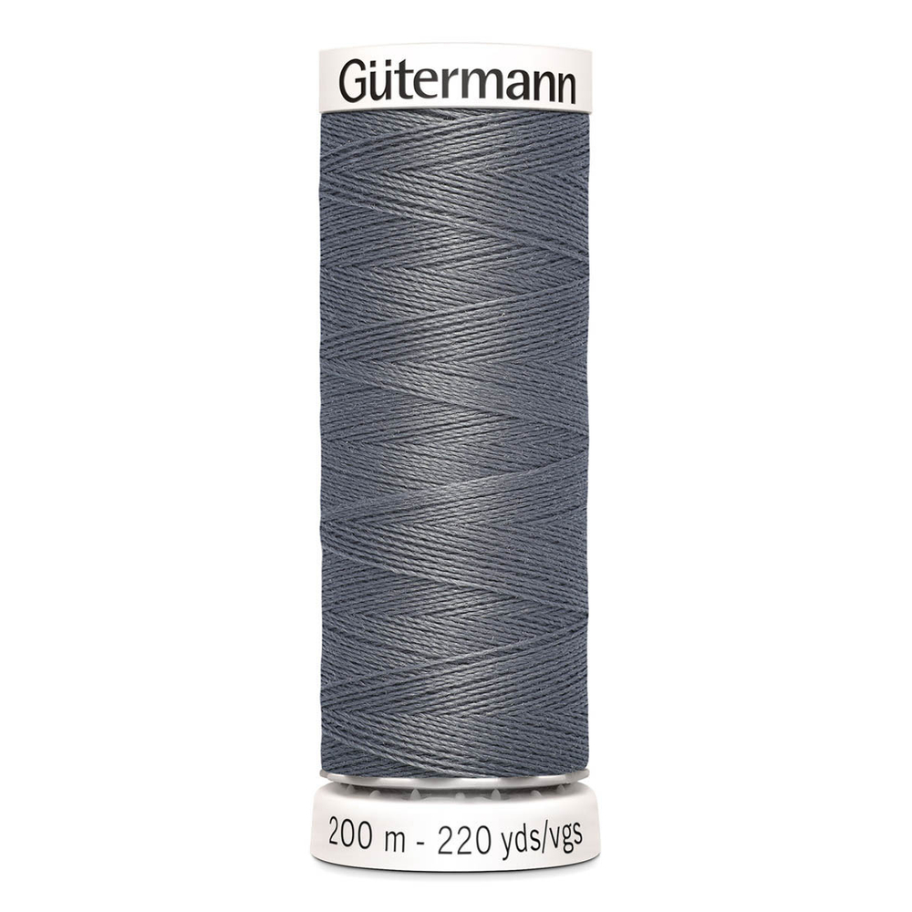 01 Нить Sew-All 100/200 м для всех материалов, 100% полиэстер Gutermann 748277 (497 перламутровый джинсовый)