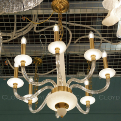 Люстра Cloyd SHERINGTON-B C9 / Ø74 см - латунь (арт.11315)