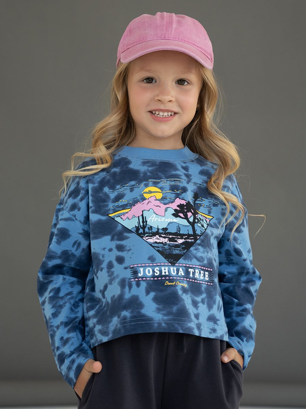 Лонгслив/Голубой/LRTT-516/00-0031406