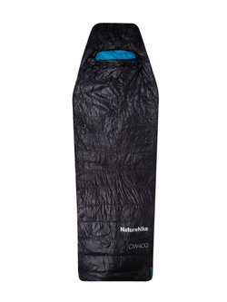 Спальный мешок теплый Naturehike CW400, ширина 75 см (NH18C400-D)