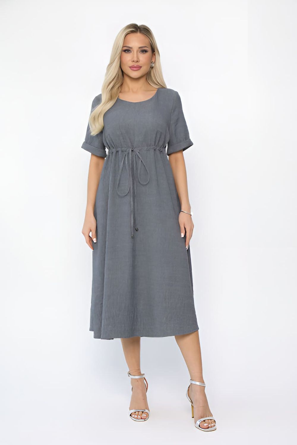 Платье Майя (серое) П13672-3М LT Collection