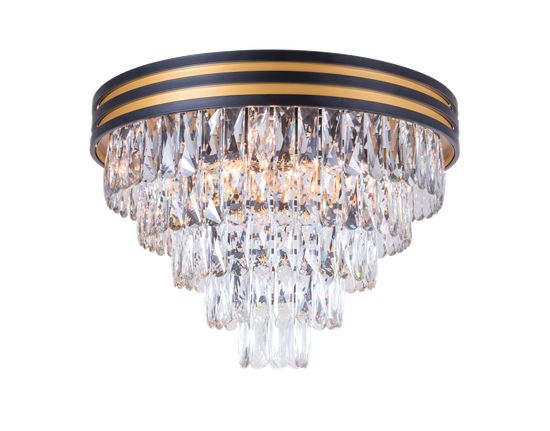 2417J/12A MBK+GD+CL (1) Люстра NW