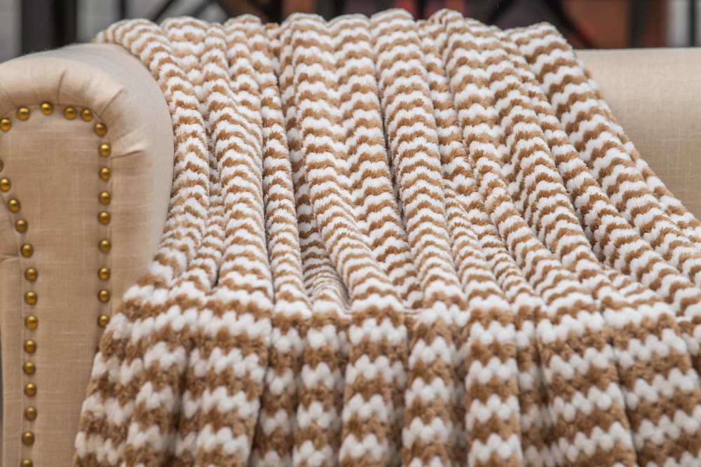 Плед 160х220 Sofi De MarkO Гринда кофе